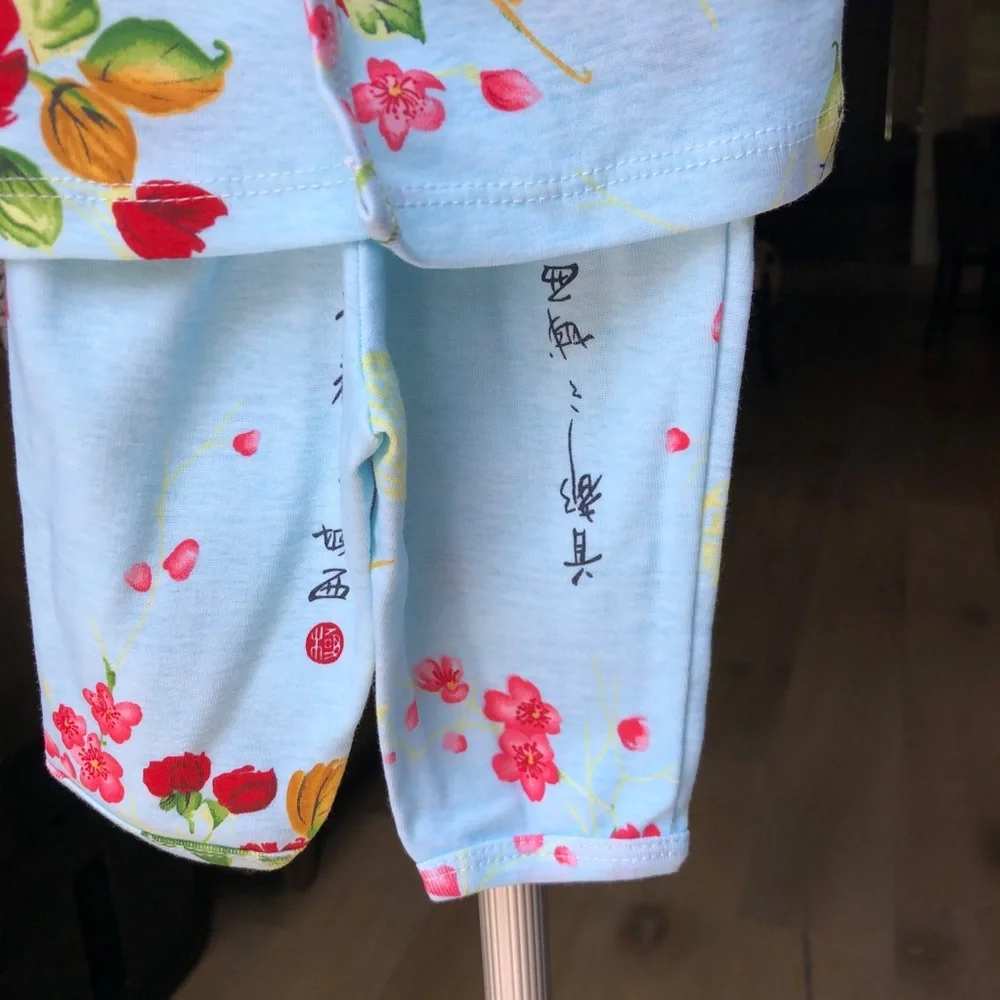 NWT 6 Mo Kimono Pant & Shirt‎ Tie Front